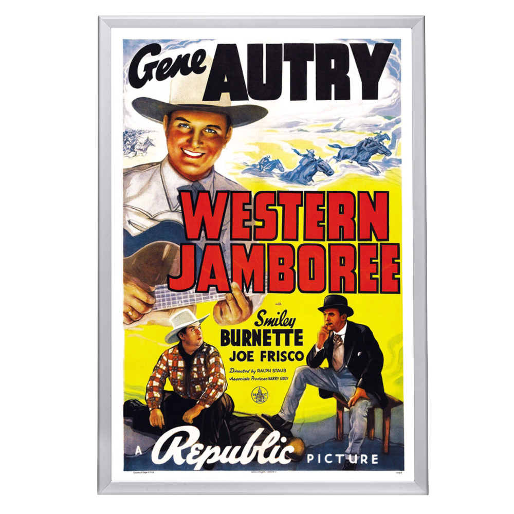 "Western Jamboree" (1938) Framed Movie Poster
