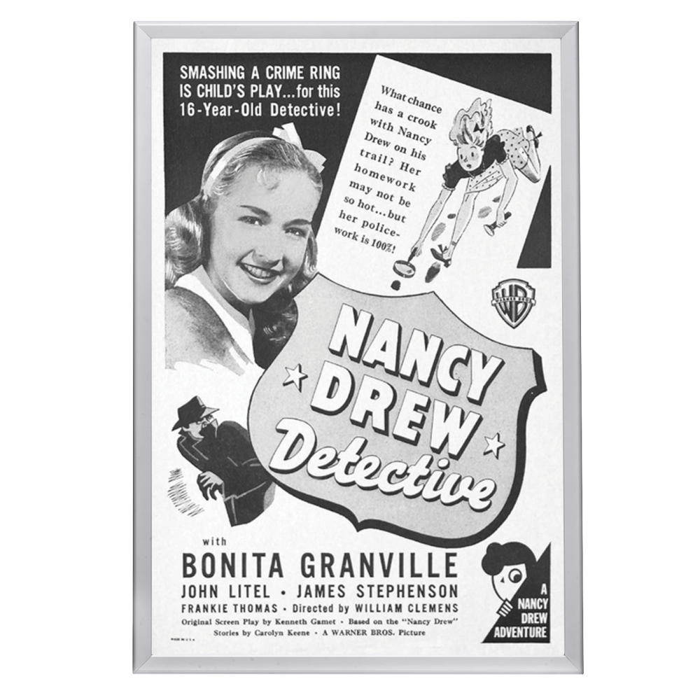 "Nancy Drew: Detective" (1938) Framed Movie Poster