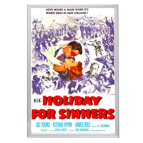 "Holiday For Sinners" (1952) Framed Movie Poster
