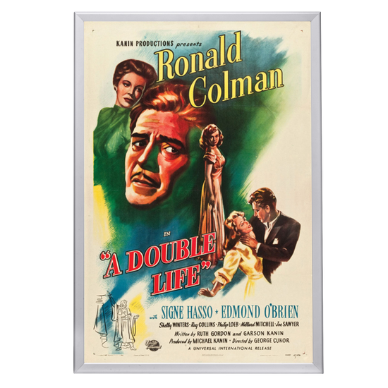 "Double Life" (1947) Framed Movie Poster