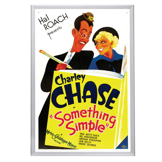 "Something Simple" (1934) Framed Movie Poster