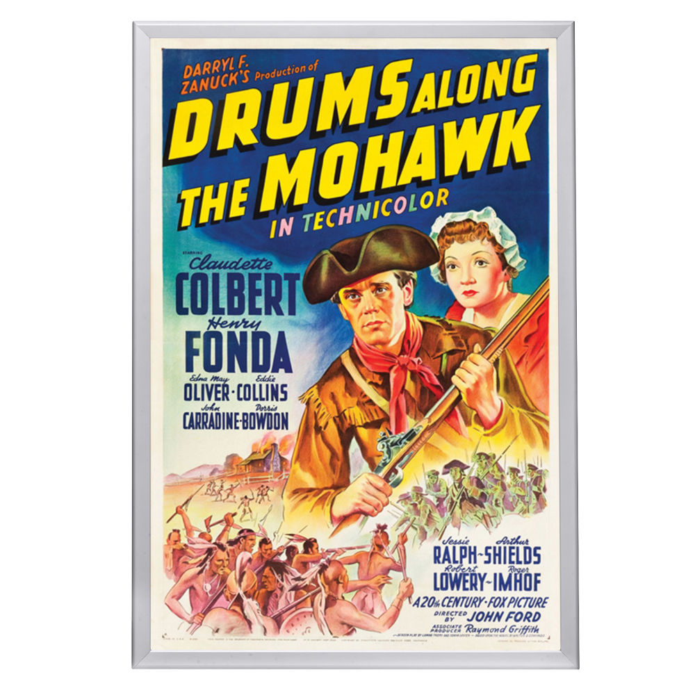 "Drums Along The Mohawk" (1939) Framed Movie Poster