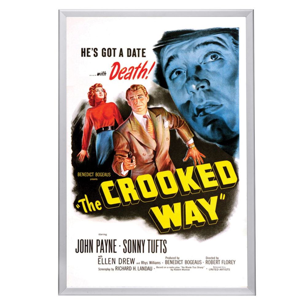 "Crooked Way" (1949) Framed Movie Poster