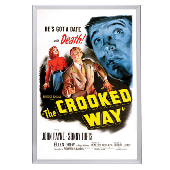 "Crooked Way" (1949) Framed Movie Poster