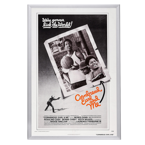 "Cornbread, Earl And Me" (1975) Framed Movie Poster