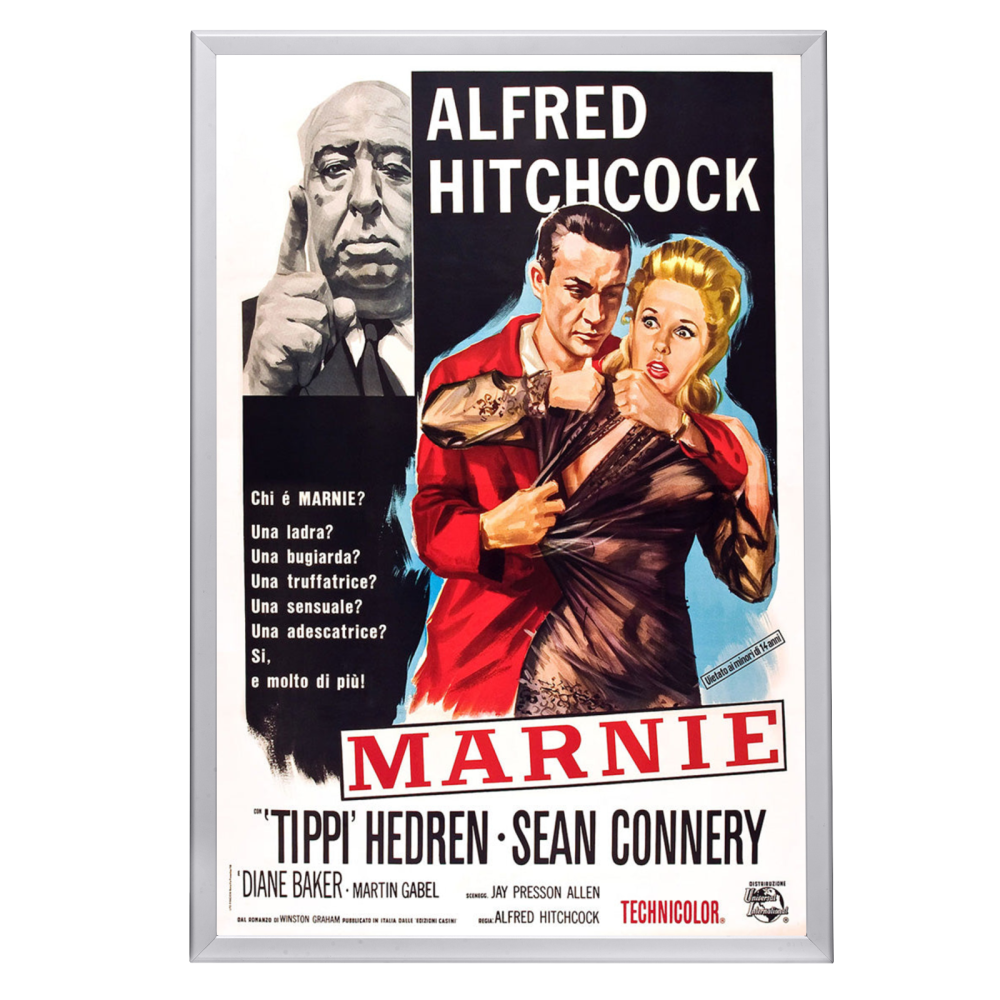 "Marnie" (1964) Framed Movie Poster
