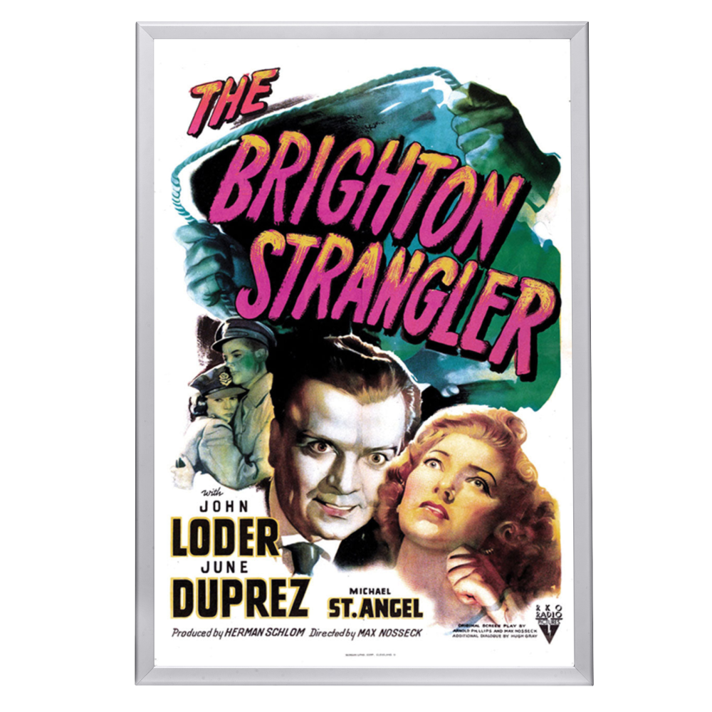 "Brighton Strangler" (1945) Framed Movie Poster