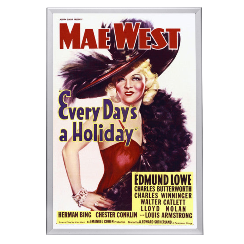 "Every Day's A Holiday" (1937) Framed Movie Poster