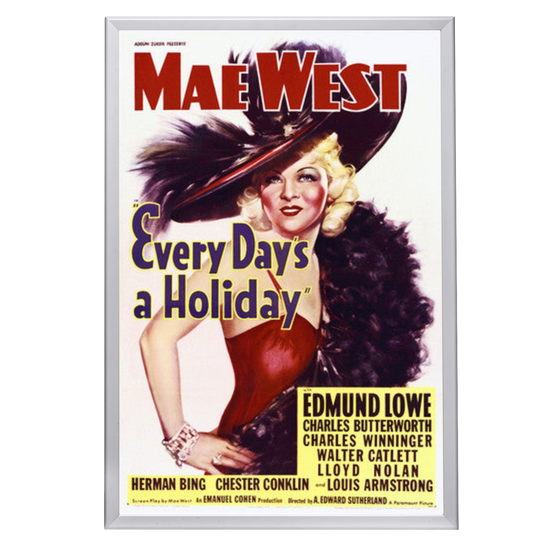 "Every Day's A Holiday" (1937) Framed Movie Poster