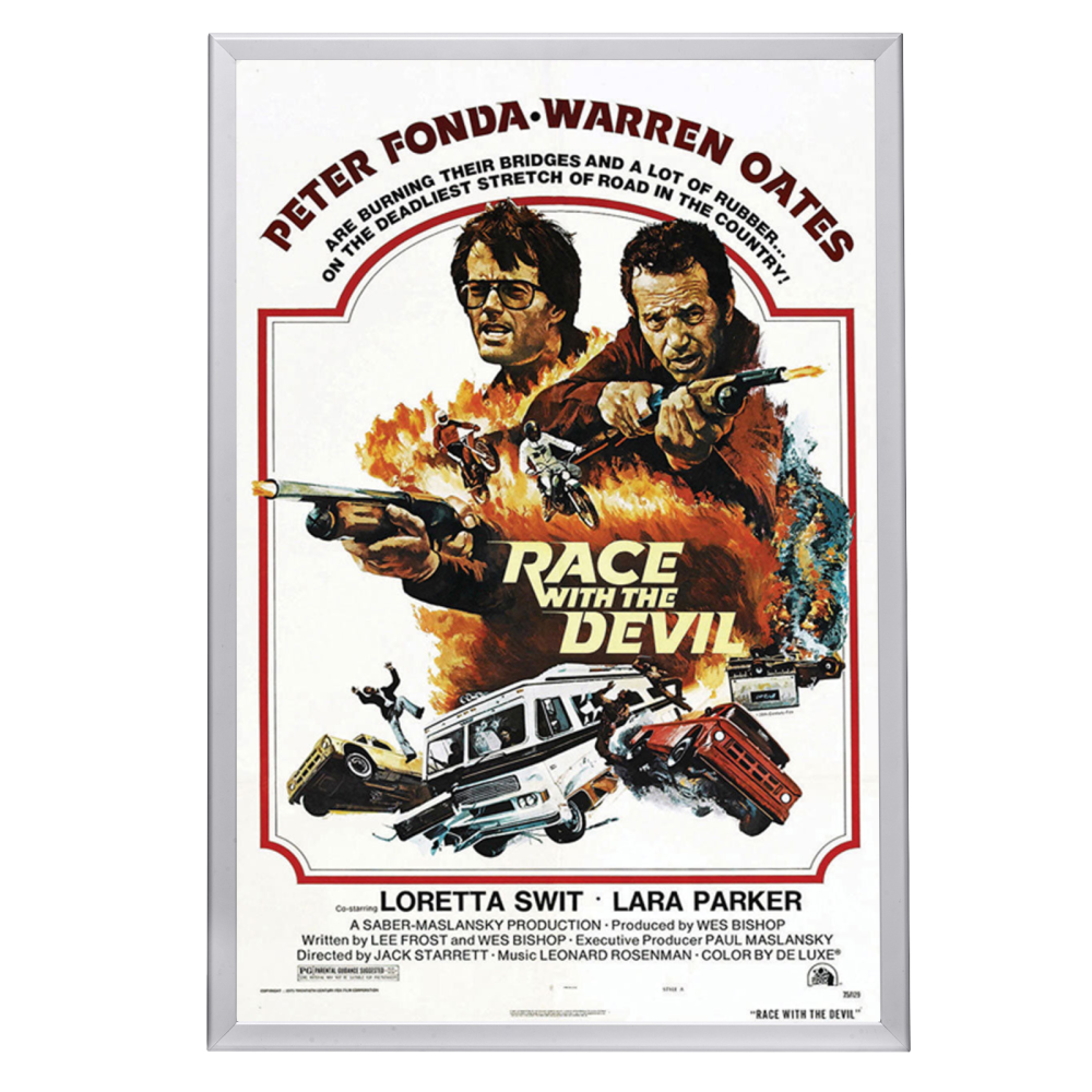 "Race With The Devil" (1975) Framed Movie Poster