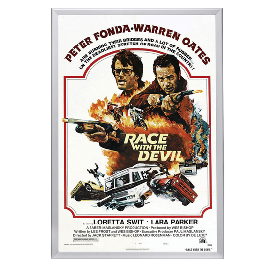 "Race With The Devil" (1975) Framed Movie Poster