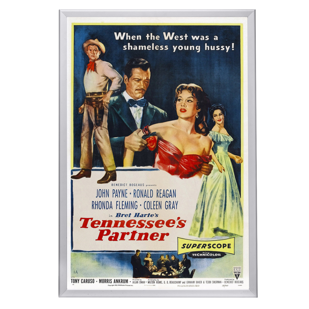 "Tennessee's Partner" (1955) Framed Movie Poster