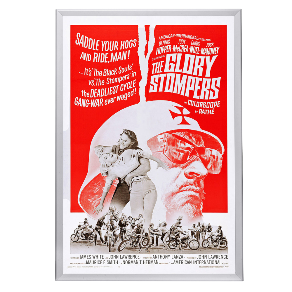 "Glory Stompers" (1968) Framed Movie Poster