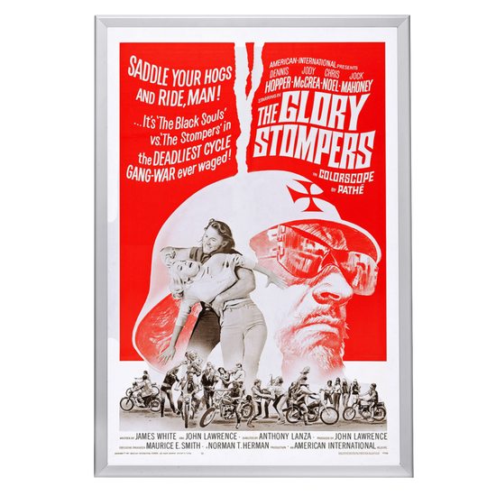 "Glory Stompers" (1968) Framed Movie Poster