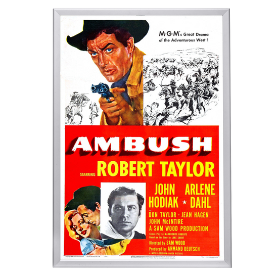 "Ambush" (1950) Framed Movie Poster