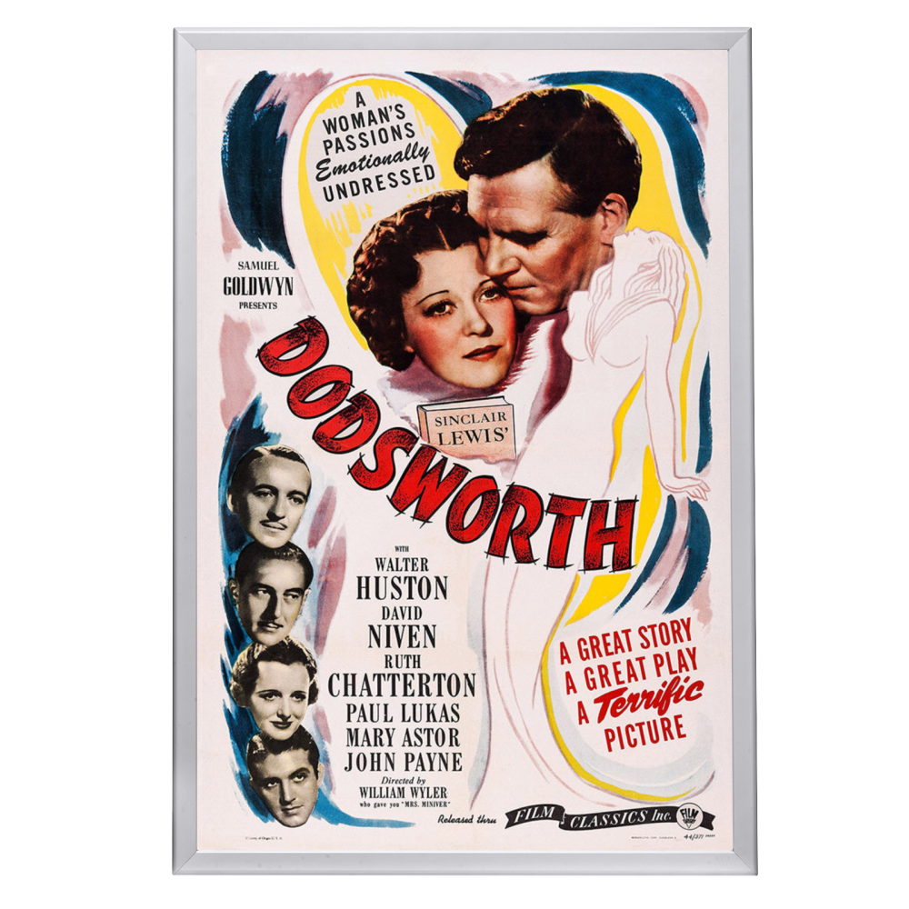 "Dodsworth" (1936) Framed Movie Poster