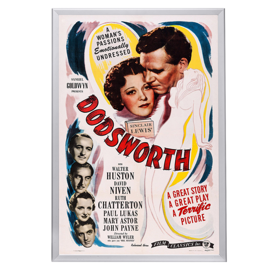 "Dodsworth" (1936) Framed Movie Poster