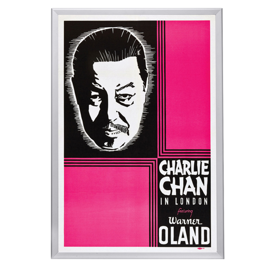 "Charlie Chan In London" (1934) Framed Movie Poster