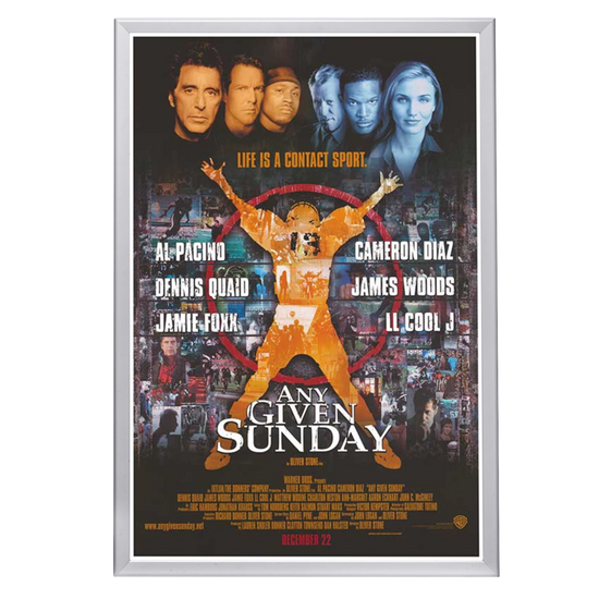 "Any Given Sunday" (1999) Framed Movie Poster