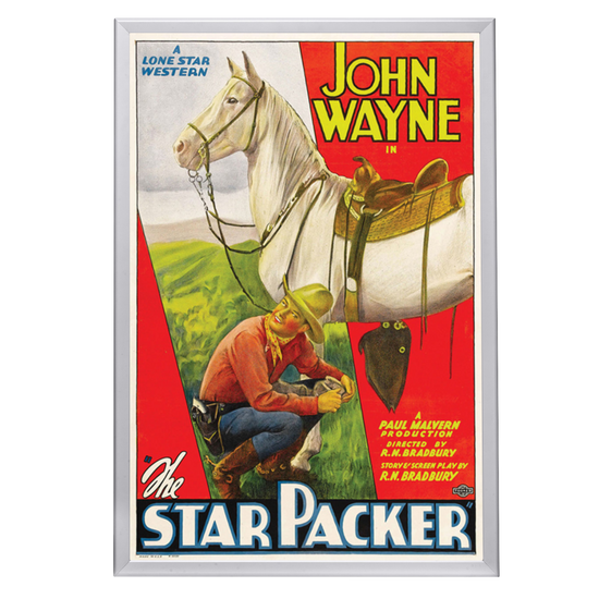 "Star Packer" (1934) Framed Movie Poster