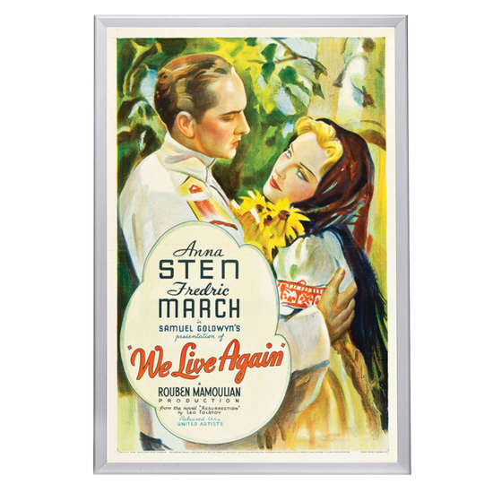 "We Live Again" (1934) Framed Movie Poster