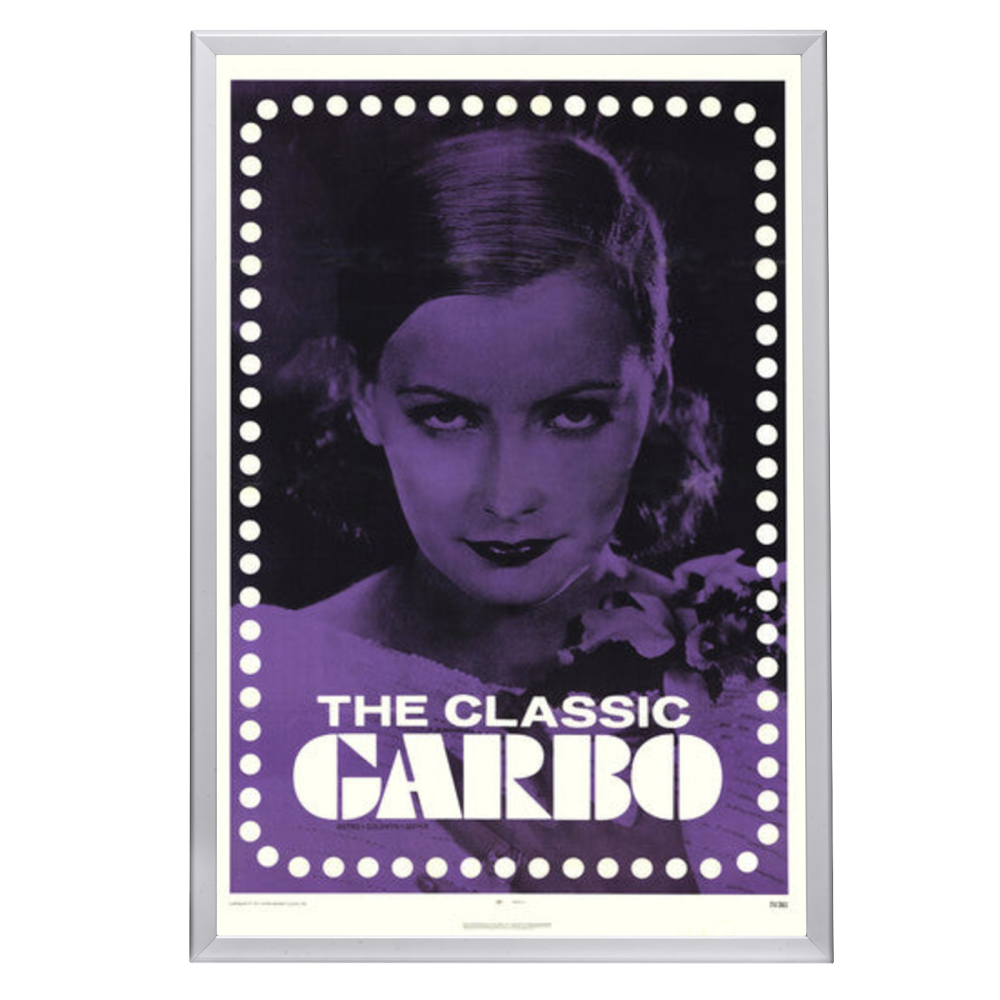 "Greta Garbo" (1969) Framed Movie Poster