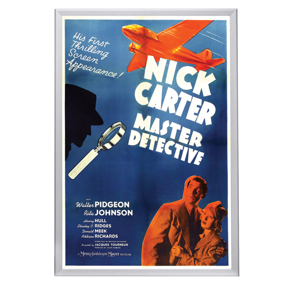 "Nick Carter" (1939) Framed Movie Poster