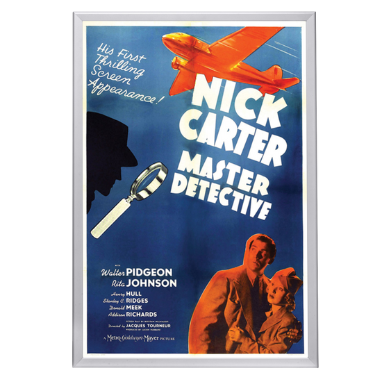 "Nick Carter" (1939) Framed Movie Poster