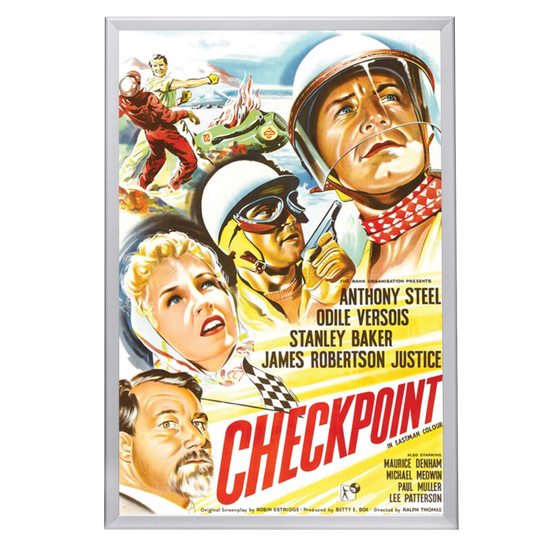 "Checkpoint" (1956) Framed Movie Poster
