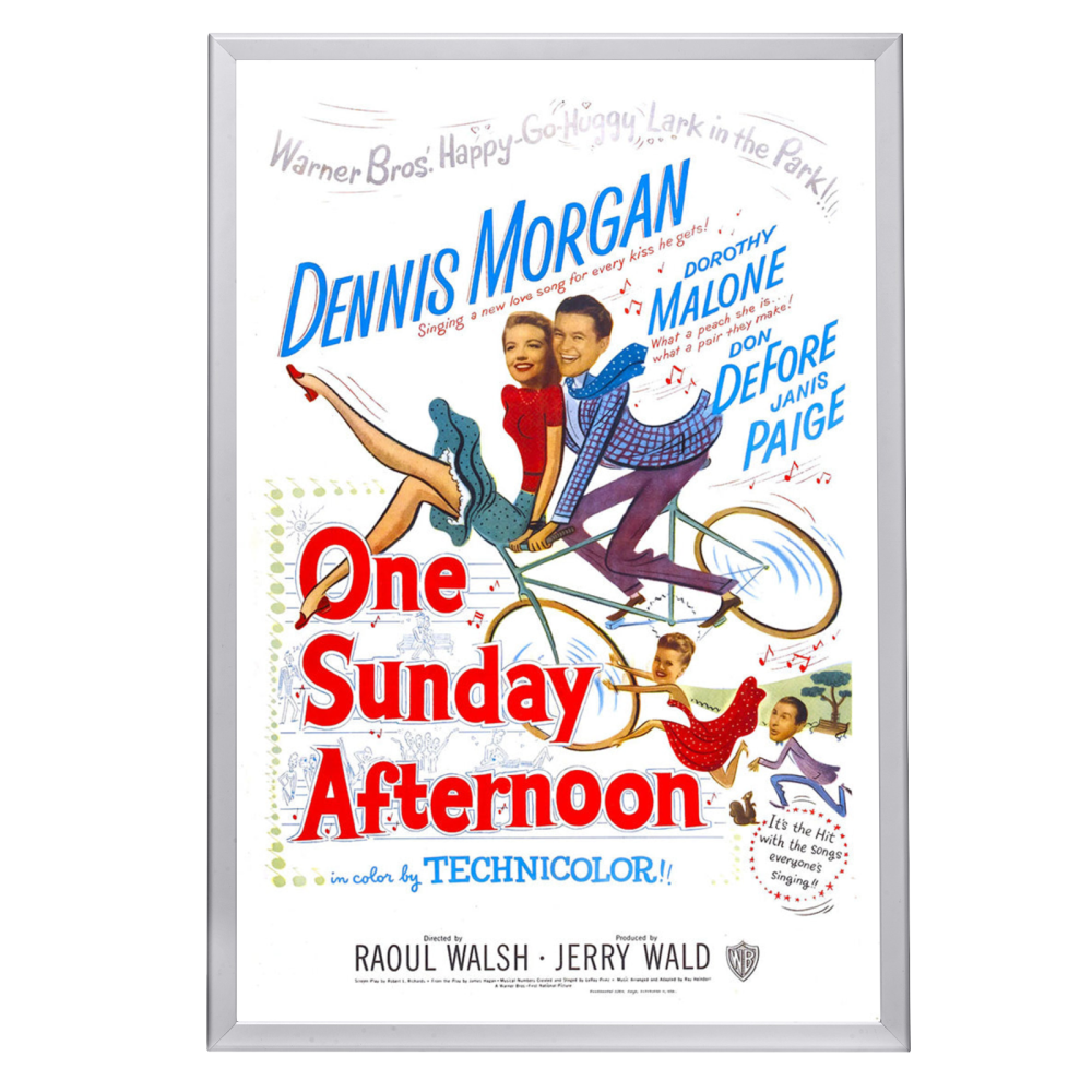 "One Sunday Afternoon" (1948) Framed Movie Poster