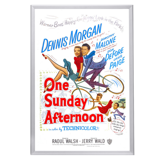 "One Sunday Afternoon" (1948) Framed Movie Poster