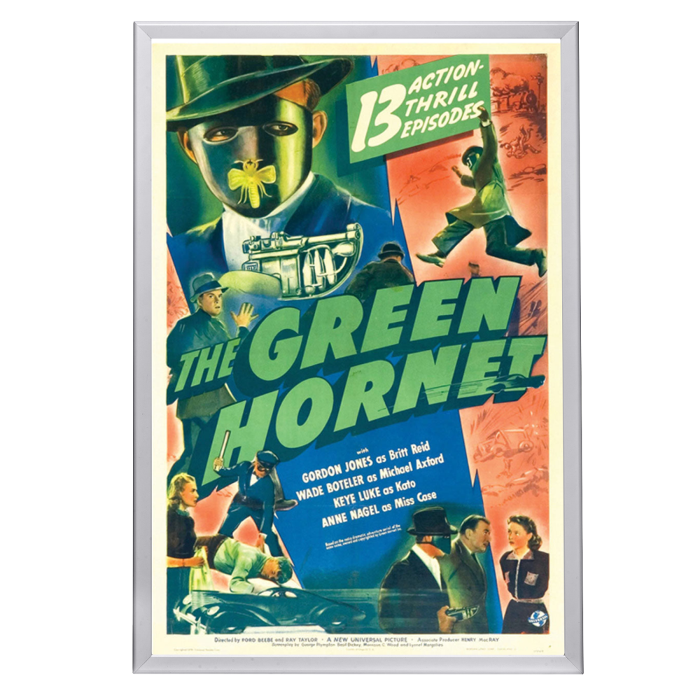 "Green Hornet" (1940) Framed Movie Poster