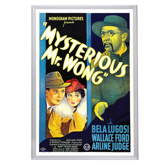 "Mysterious Mr. Wong" (1935) Framed Movie Poster