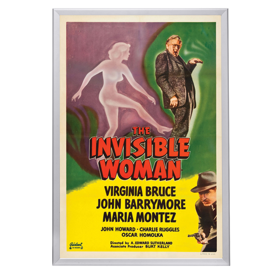 "Invisible Woman" (1940) Framed Movie Poster