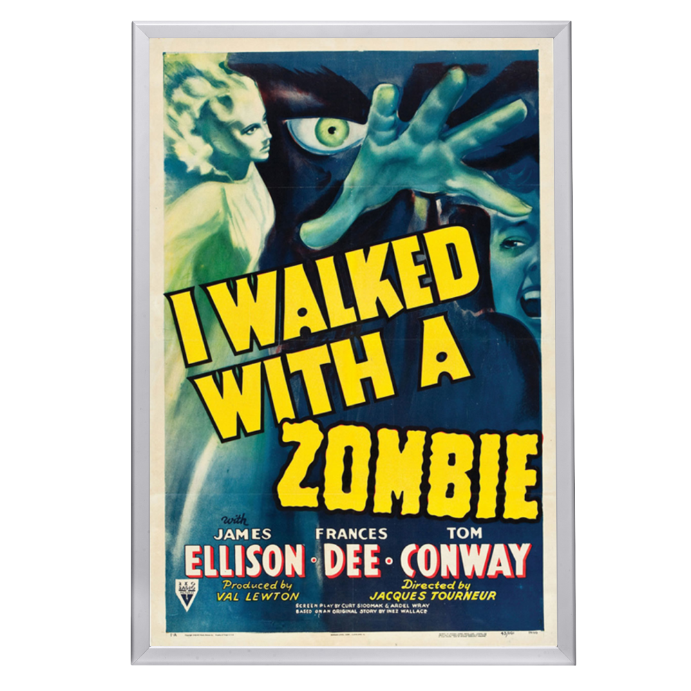 "I Walked With A Zombie" (1943) Framed Movie Poster