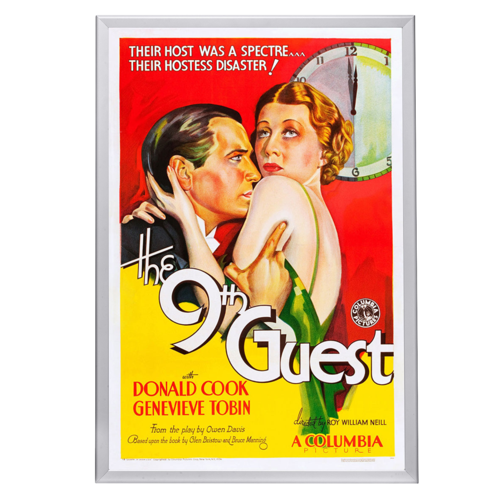 "Ninth Guest" (1934) Framed Movie Poster