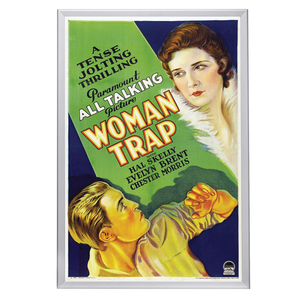 "Woman Trap" (1929) Framed Movie Poster