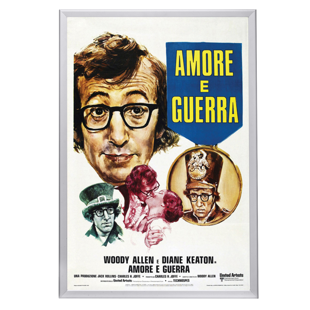 "Love And Death" (1975) Framed Movie Poster