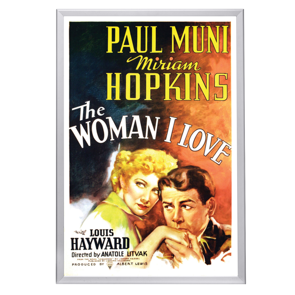 "Woman I Love" (1937) Framed Movie Poster