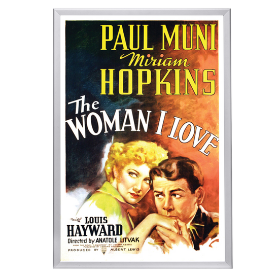 "Woman I Love" (1937) Framed Movie Poster