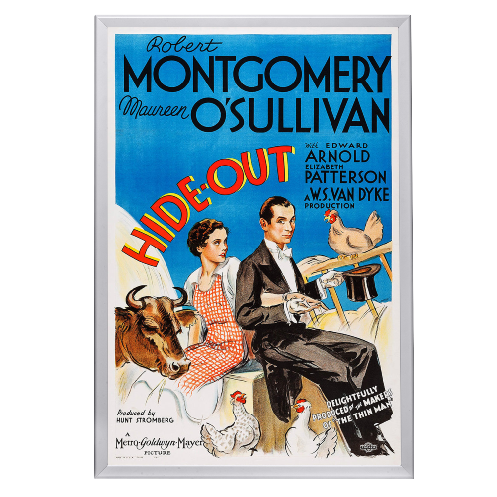 "Hide-Out" (1934) Framed Movie Poster