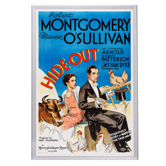 "Hide-Out" (1934) Framed Movie Poster