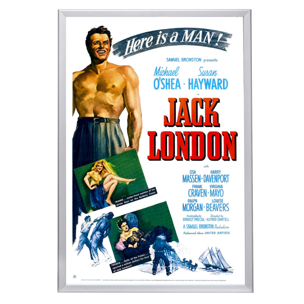 "Jack London" (1943) Framed Movie Poster