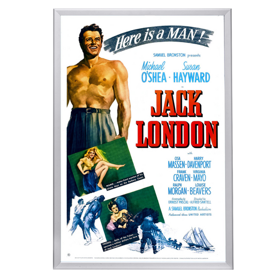 "Jack London" (1943) Framed Movie Poster