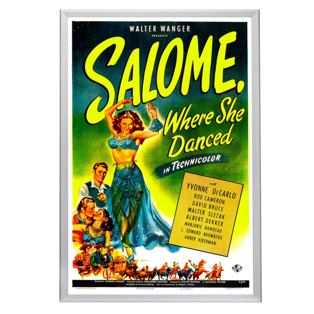 "Salome Where She Danced" (1945) Framed Movie Poster