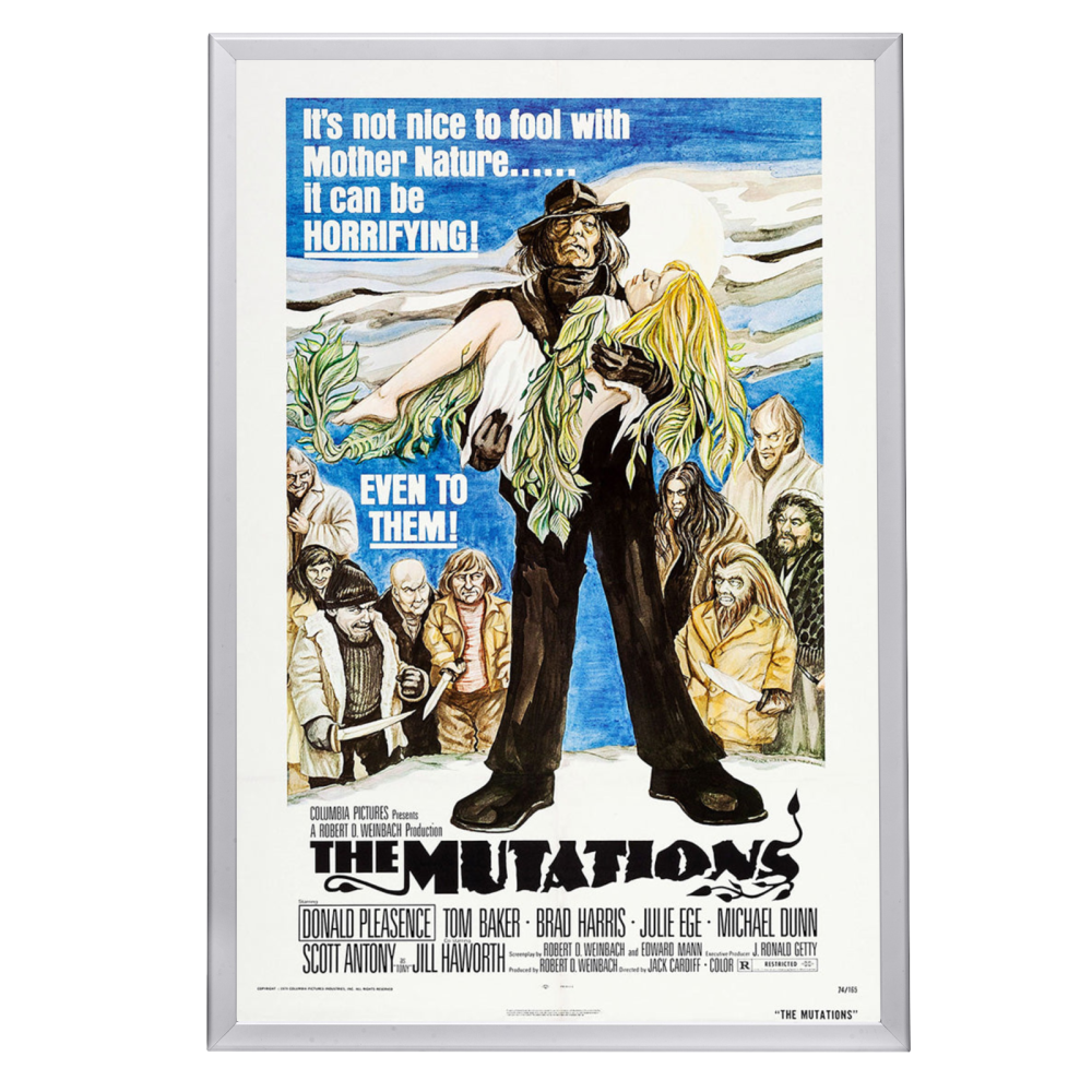 "Mutations" (1974) Framed Movie Poster