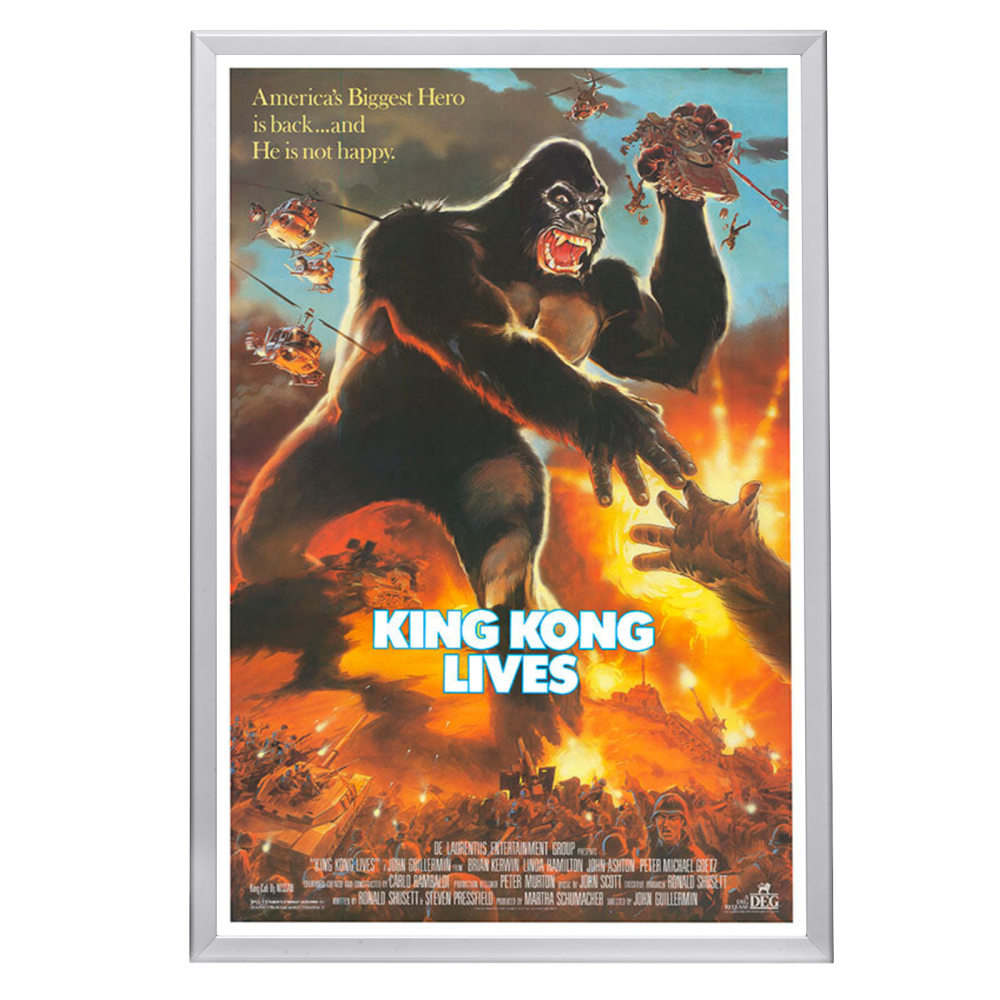 "King Kong Lives" (1986) Framed Movie Poster