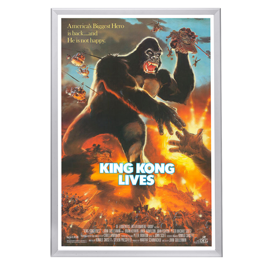 "King Kong Lives" (1986) Framed Movie Poster