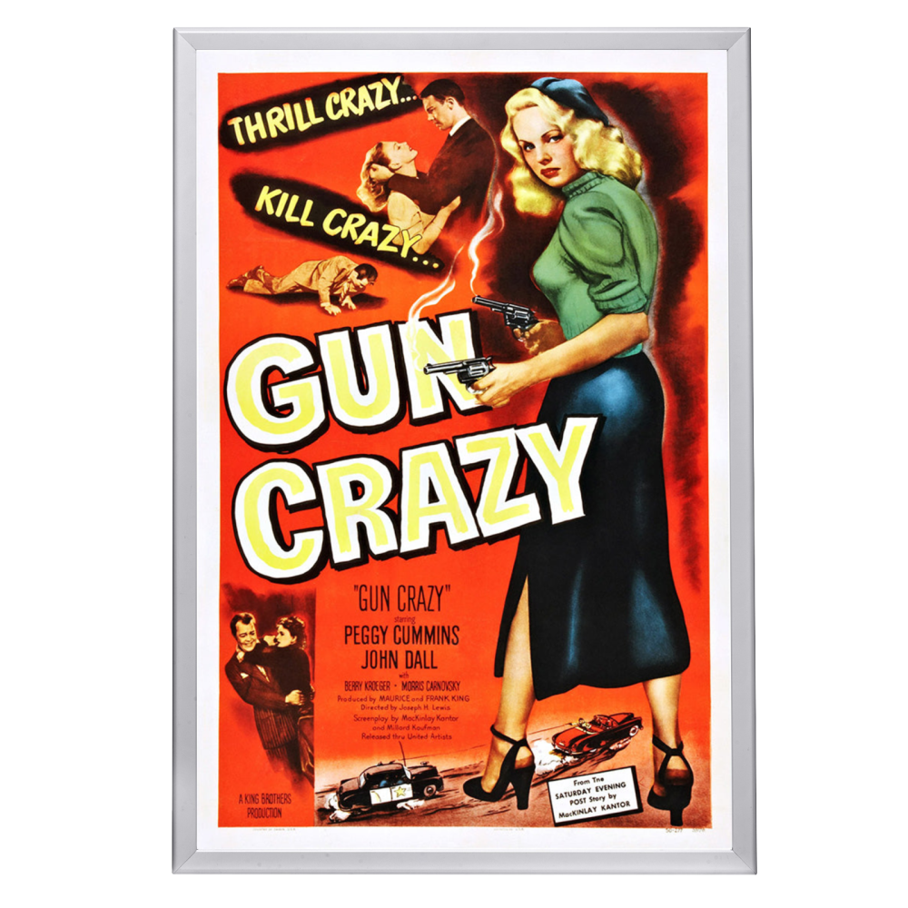 "Gun Crazy" (1950) Framed Movie Poster