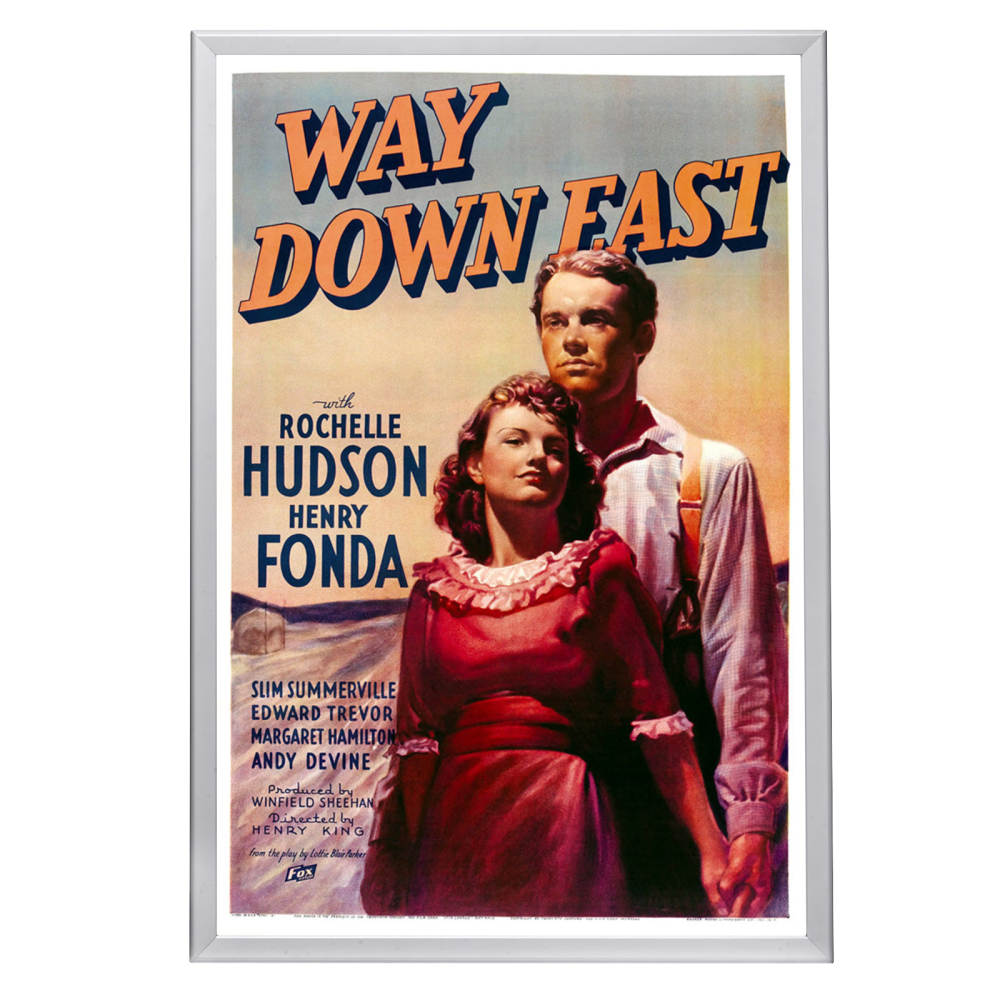 "Way Down East" (1920) Framed Movie Poster